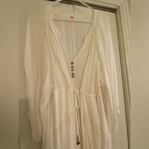 Free People Boho Beach maxi dress size large